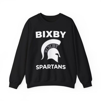 Bixby Spartans Logo Crewneck Gildan Sweatshirt