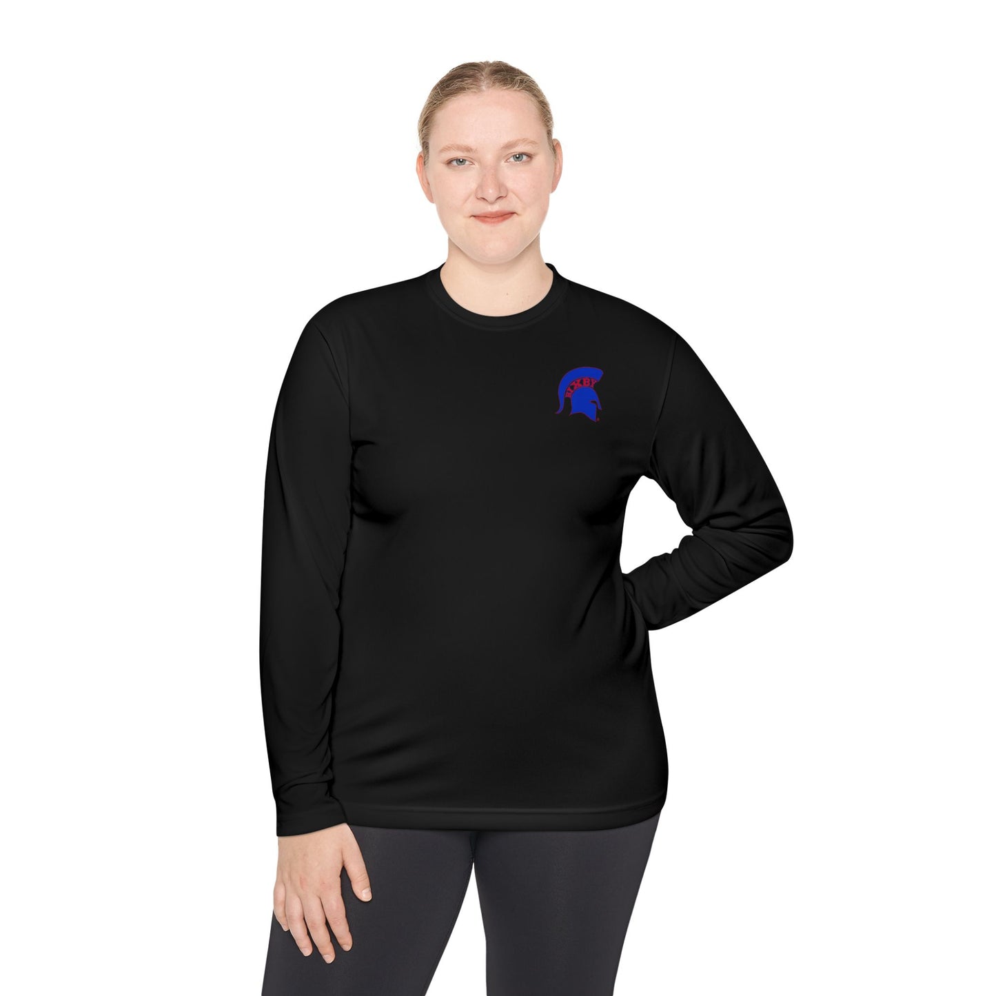 Spartan Blue Logo Long-Sleeve Sport-Tek Pullover