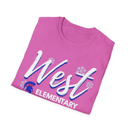 Bixby Spartan West Elementary Snow Day Softstyle Tee