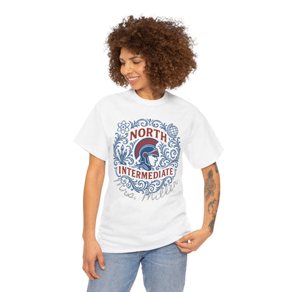 Floral Bixby North Intermediate Spartan Gildan Tee