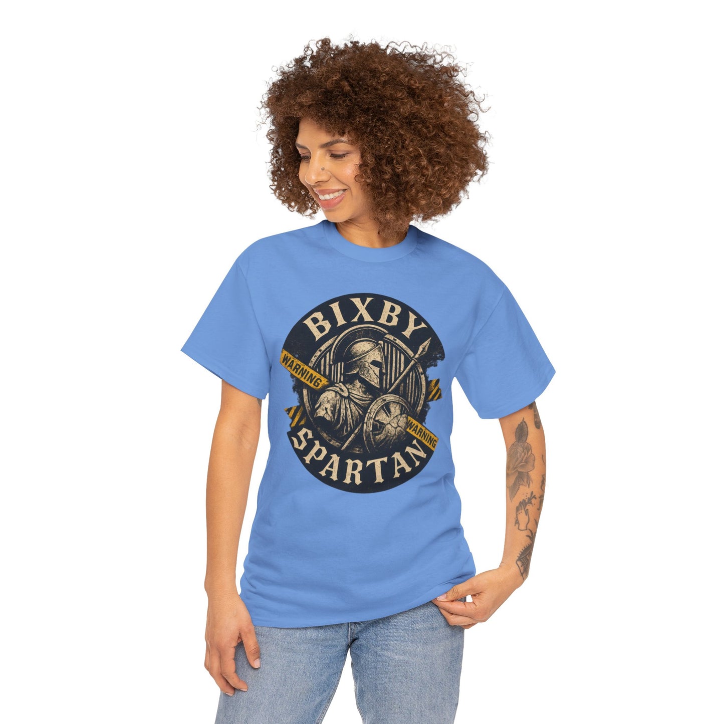 Spartan Chaos Badge Gildan Tee