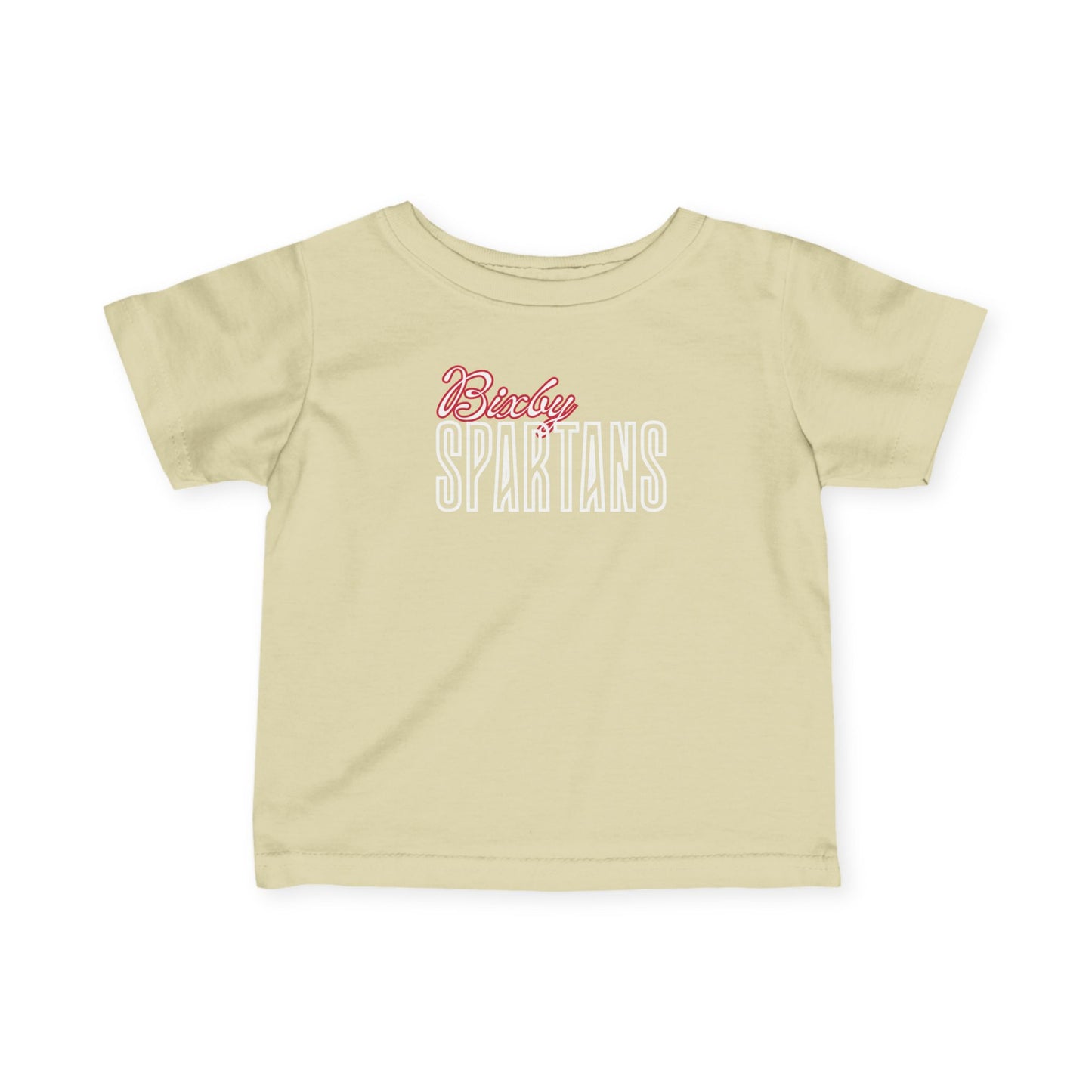 Bixby Spartans Cursive Infant Tee
