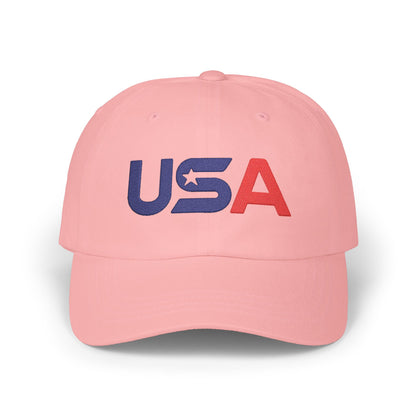 Patriotic USA Embroidered Classic Ballcap
