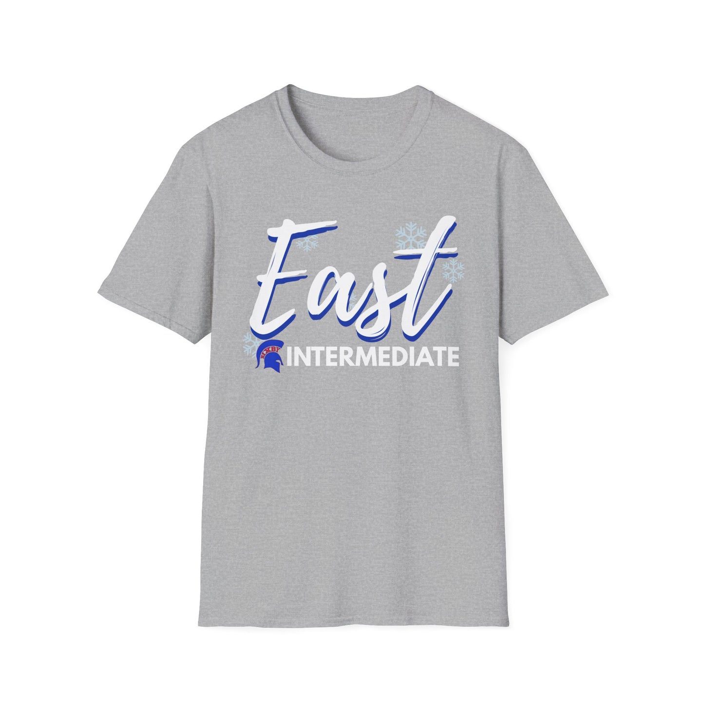Bixby Spartan East Intermediate Snow Day Softstyle Tee