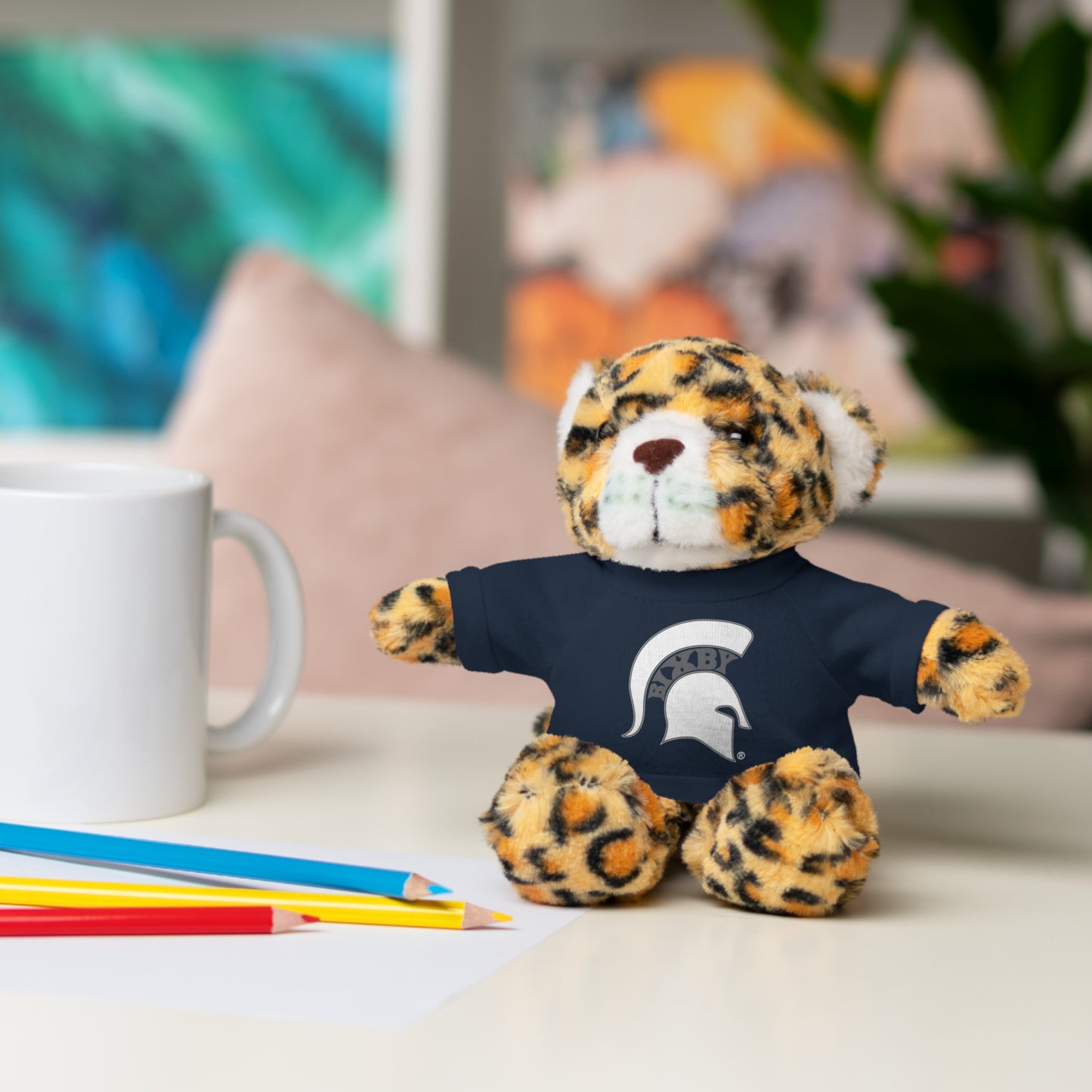 Spartan Stuffed Animal Logo