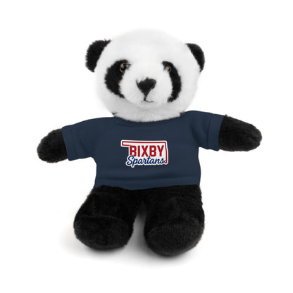 Bixby Oklahoma Spartan Stuffed Animal Logo