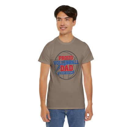 Bixby Spartan Volleyball Dad Tee