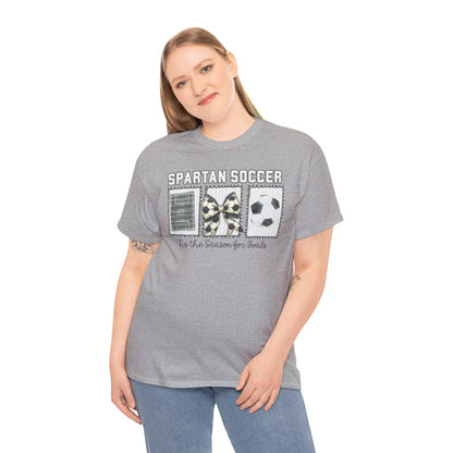 Spartan Soccer Tis The Season For Goals Gildan Tee