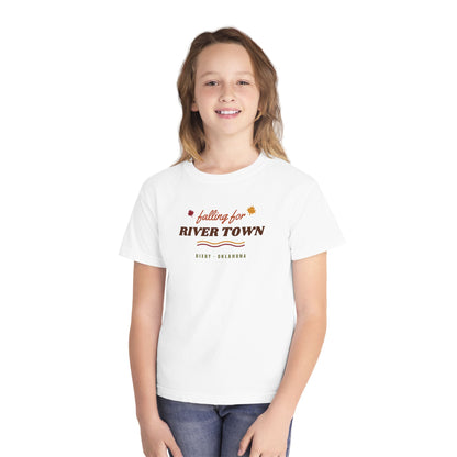 Falling for River Town Youth Tee