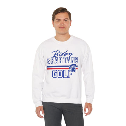 Bixby Spartans Golf Gildan Sweatshirt