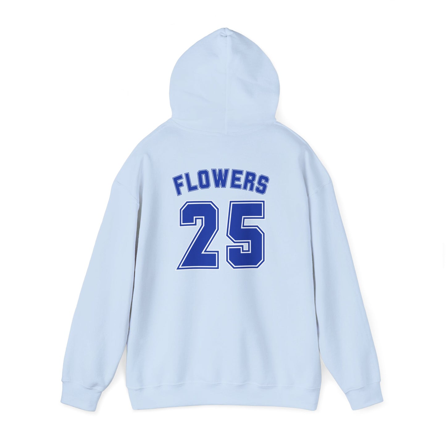 Bixby Spartans Basketball Gildan Hoodie with Back Player Print