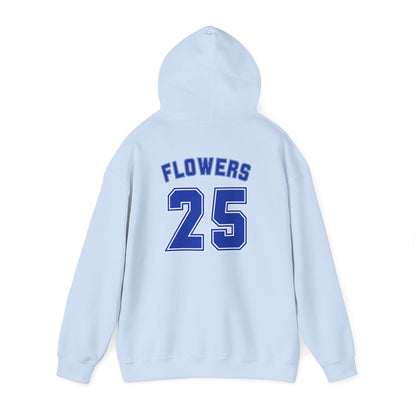 Bixby Spartans Basketball Gildan Hoodie with Back Player Print