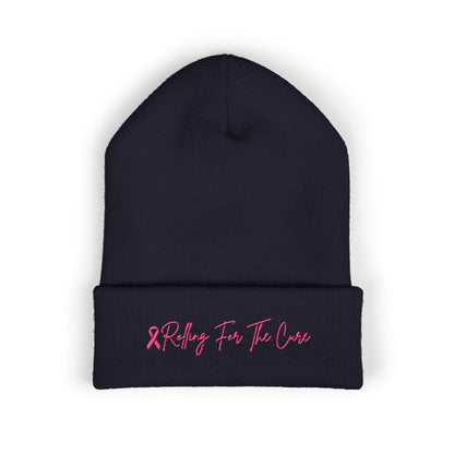 Where RV USA Breast Cancer Awareness Embroidered Beanie