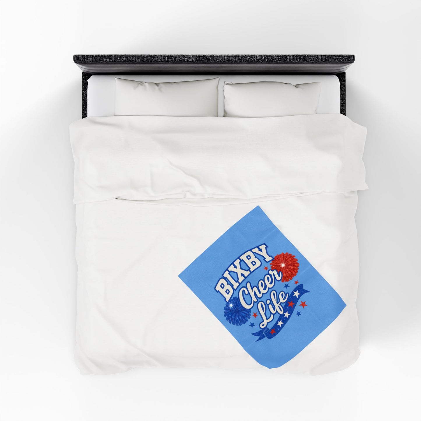 Bixby Cheer Life Velveteen Plush Blanket