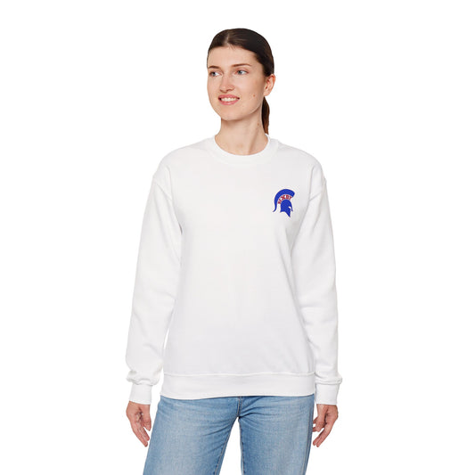 Spartan Blue Logo Gildan Sweatshirt