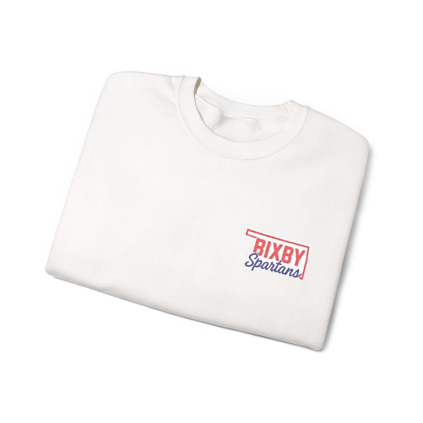 Bixby OK Spartans Embroidered Gildan Sweatshirt