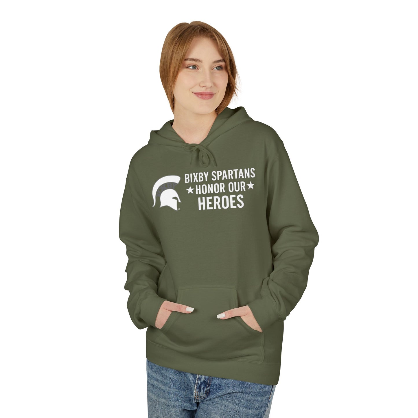 Spartans Honor Our Heroes Gildan Hoodie