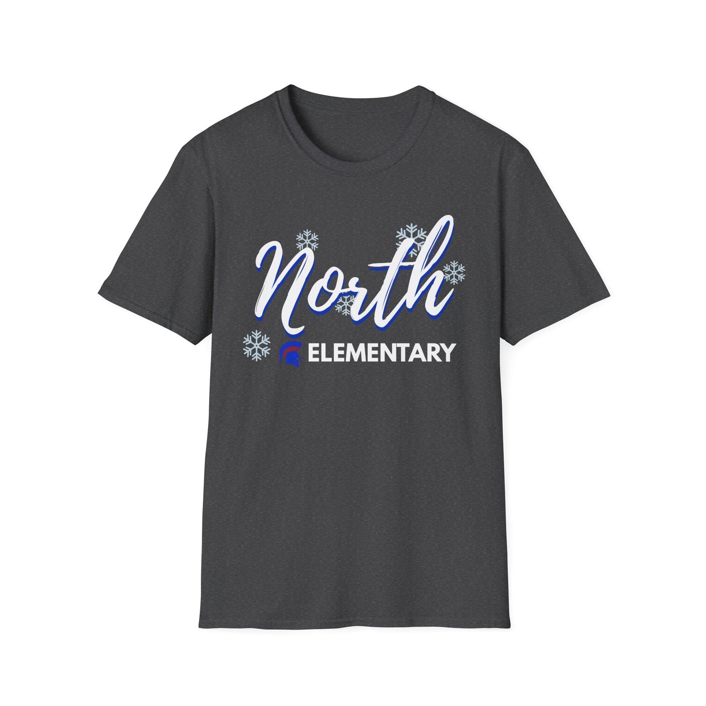 Bixby Spartan North Elementary Snow Day Softstyle Tee