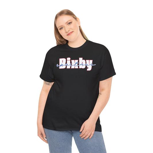Bixby Spartans Cursive Gildan Tee