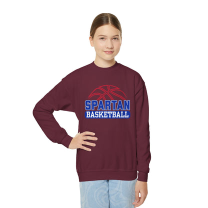 Bixby Spartan Basketball Youth Gildan Sweatshirt