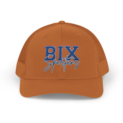 'BIX' Script Embroidered Trucker Snapback