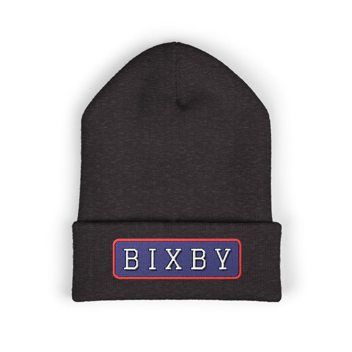 Bixby Spartans Embroidered Cuffed Beanie, BIXBY Bar