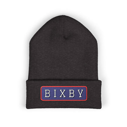 Bixby Spartans Embroidered Cuffed Beanie, BIXBY Bar