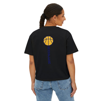Victory Basketball Crewneck Comfort Colors Boxy Tee