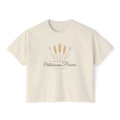 Oklahoma Prairie Boxy Comfort Colors Tee