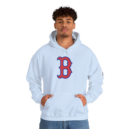 Bixby Spartans 'B' Logo With Sleeve Spartan Hoodie