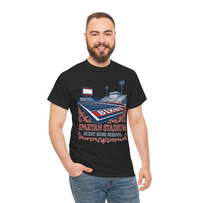 Ornate Spartan Stadium Gildan Tee