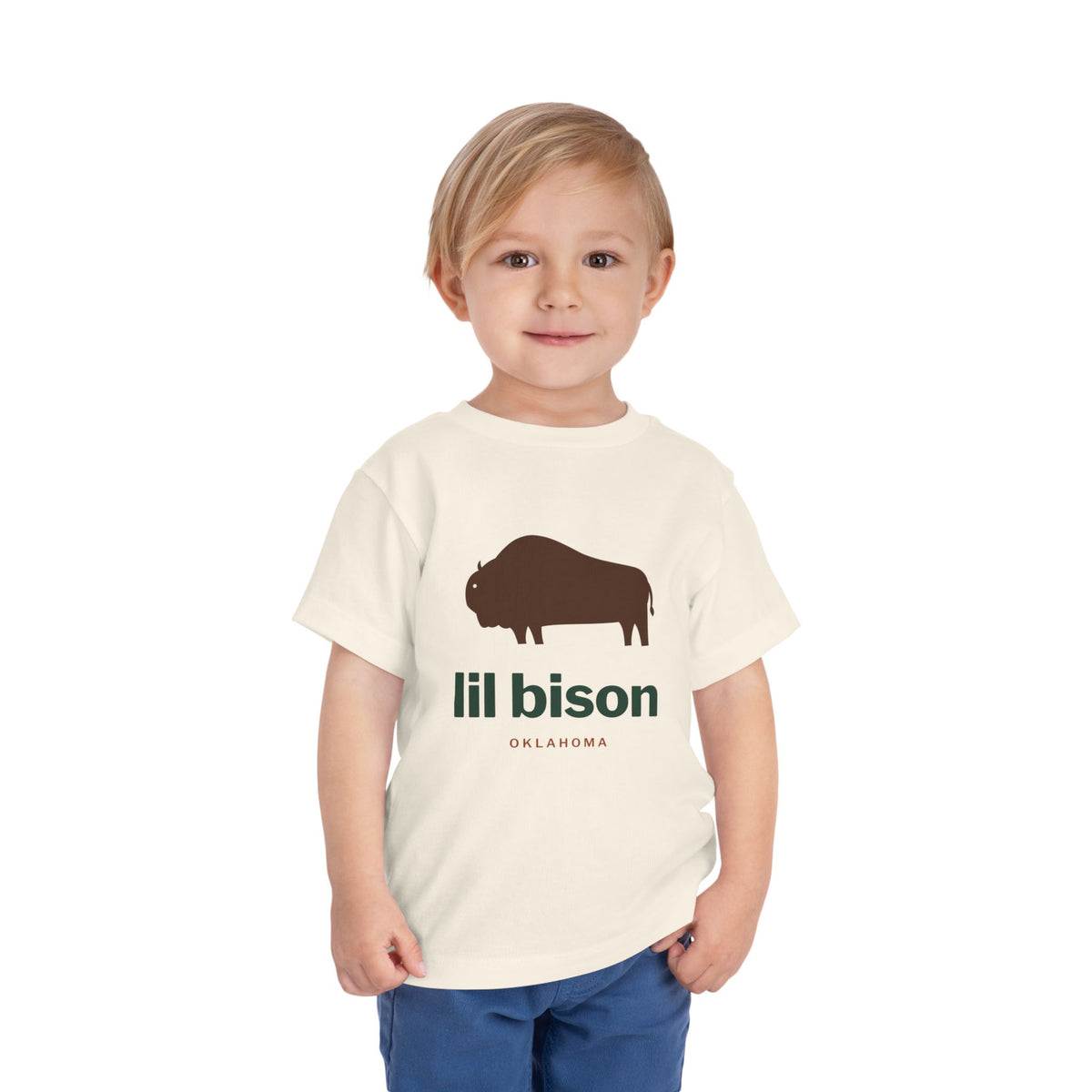 lil bison Oklahoma Toddler Tee