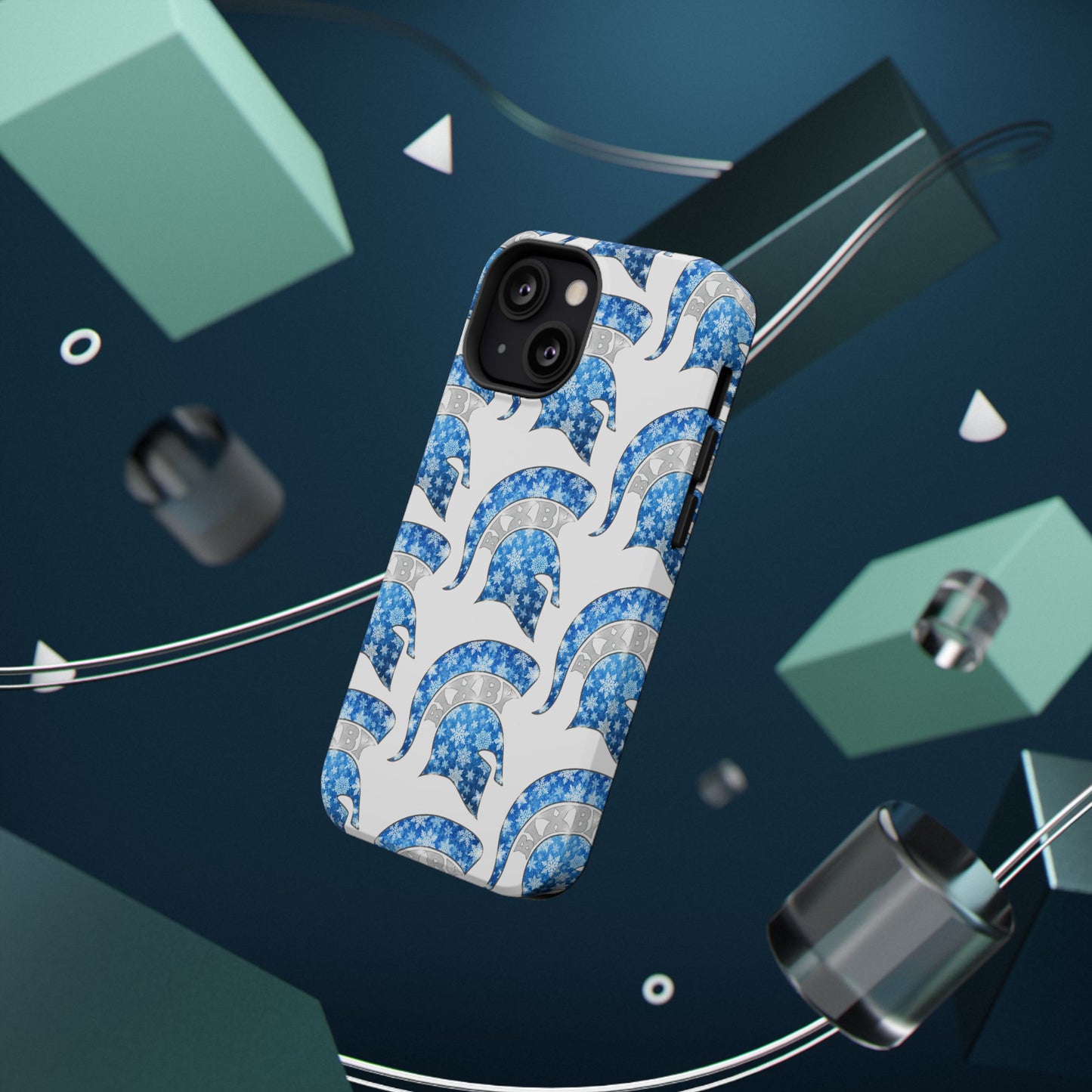 Bixby Spartan Winterfrost Logo Impact Resistant iPhone Case