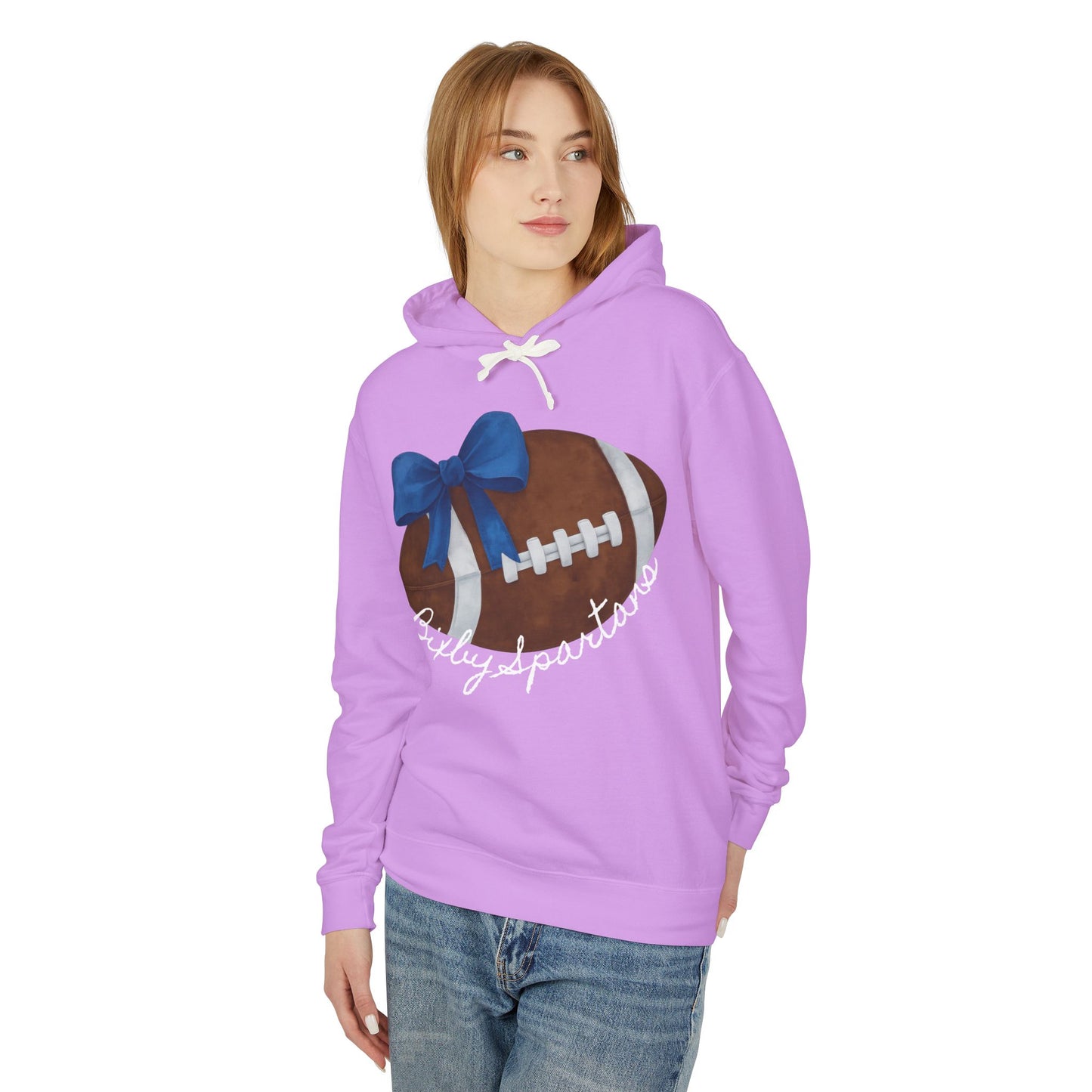 Bixby Spartans Cheer & Football Comfort Colors Hoodie