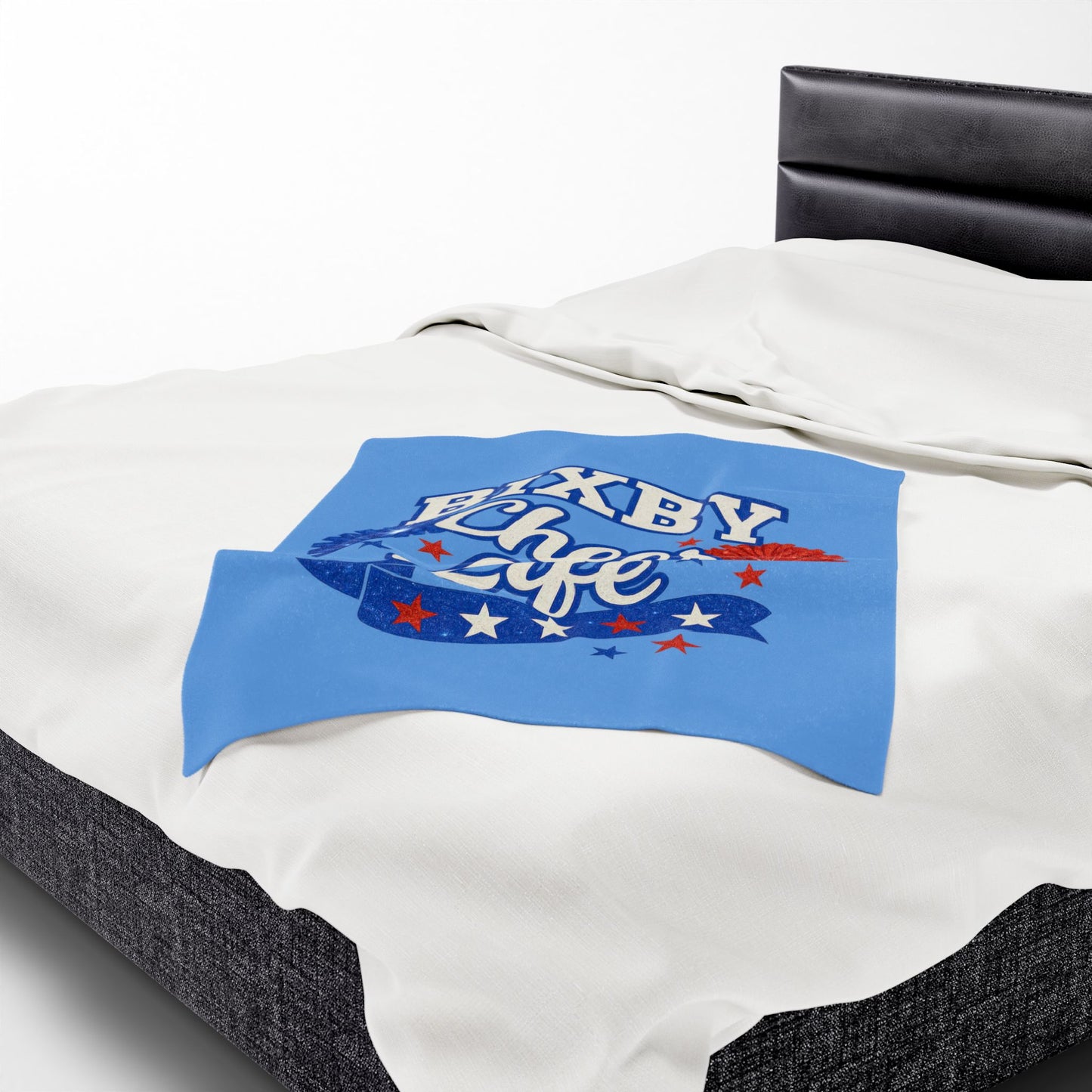 Bixby Cheer Life Velveteen Plush Blanket