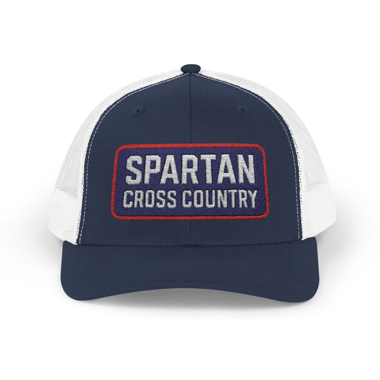 Spartan Cross Country Embroidered Trucker Hat
