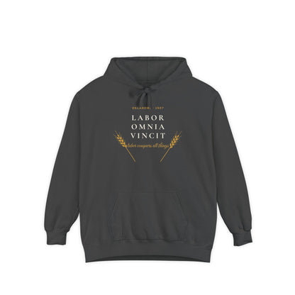 Labor Omnia Vincit Oklahoma Hoodie | Comfort Colors