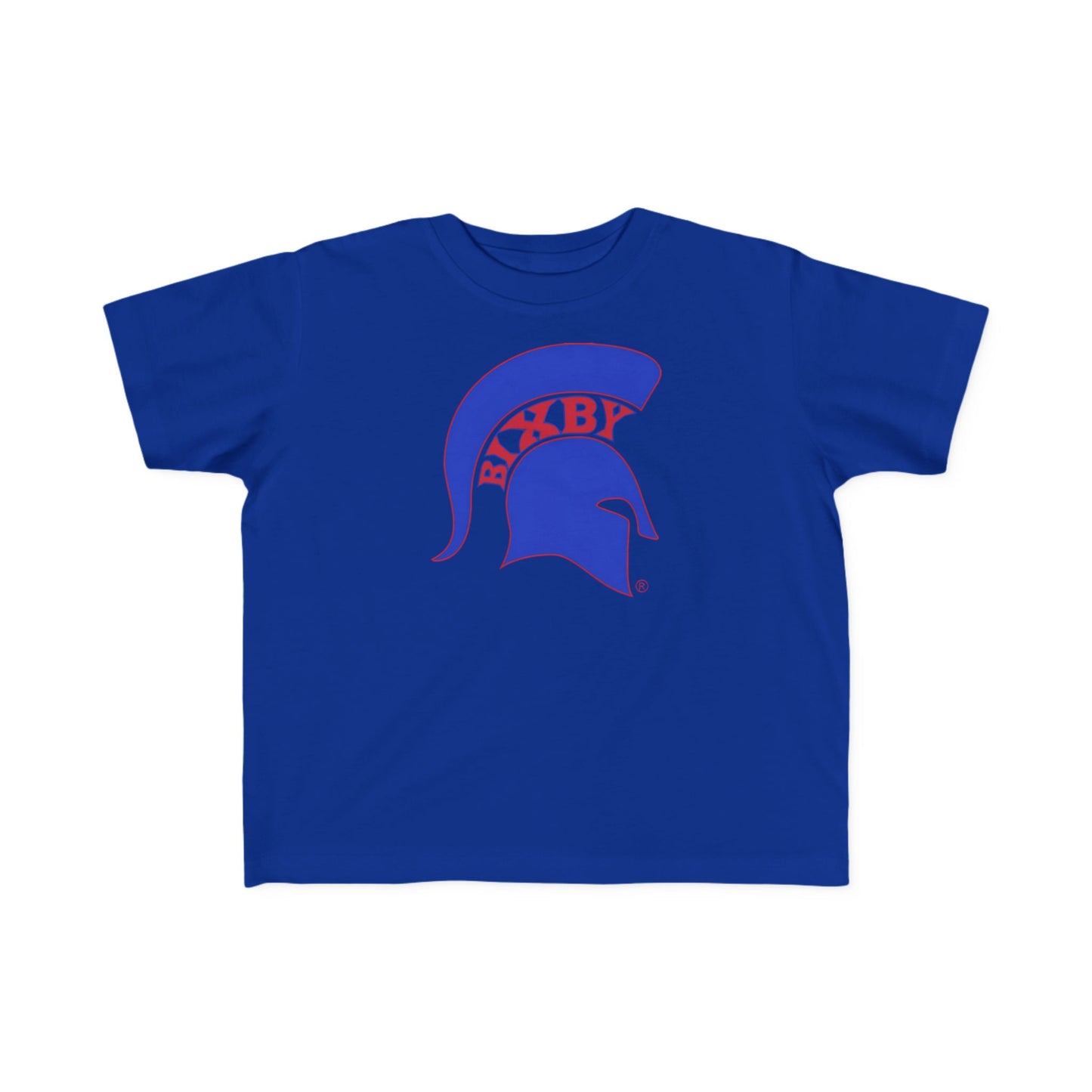 Spartan Blue Logo Rabbit Skins Toddler Tee