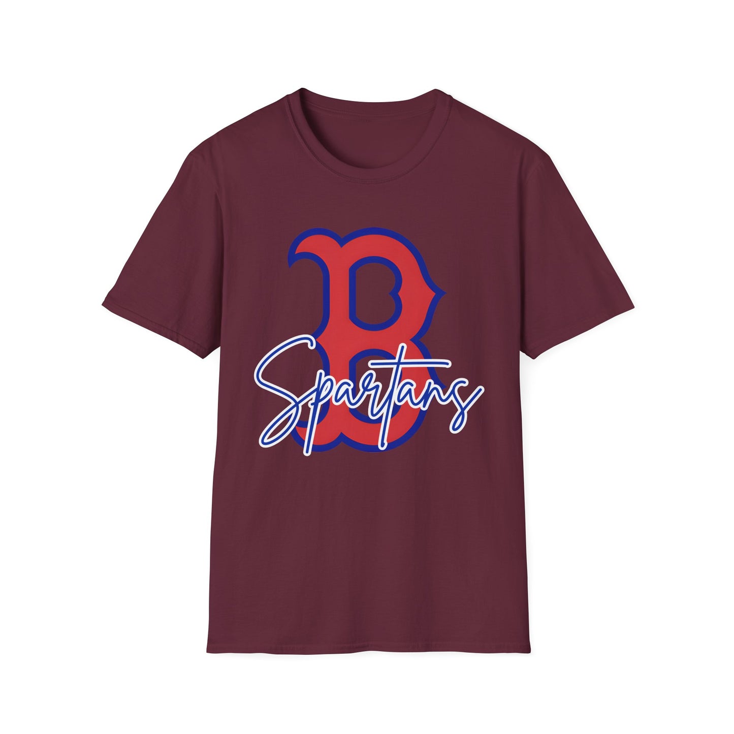 Spartans Script 'B' Softstyle Gildan Tee