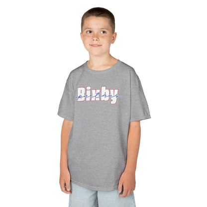 Bixby Spartans Cursive Youth Gildan Tee