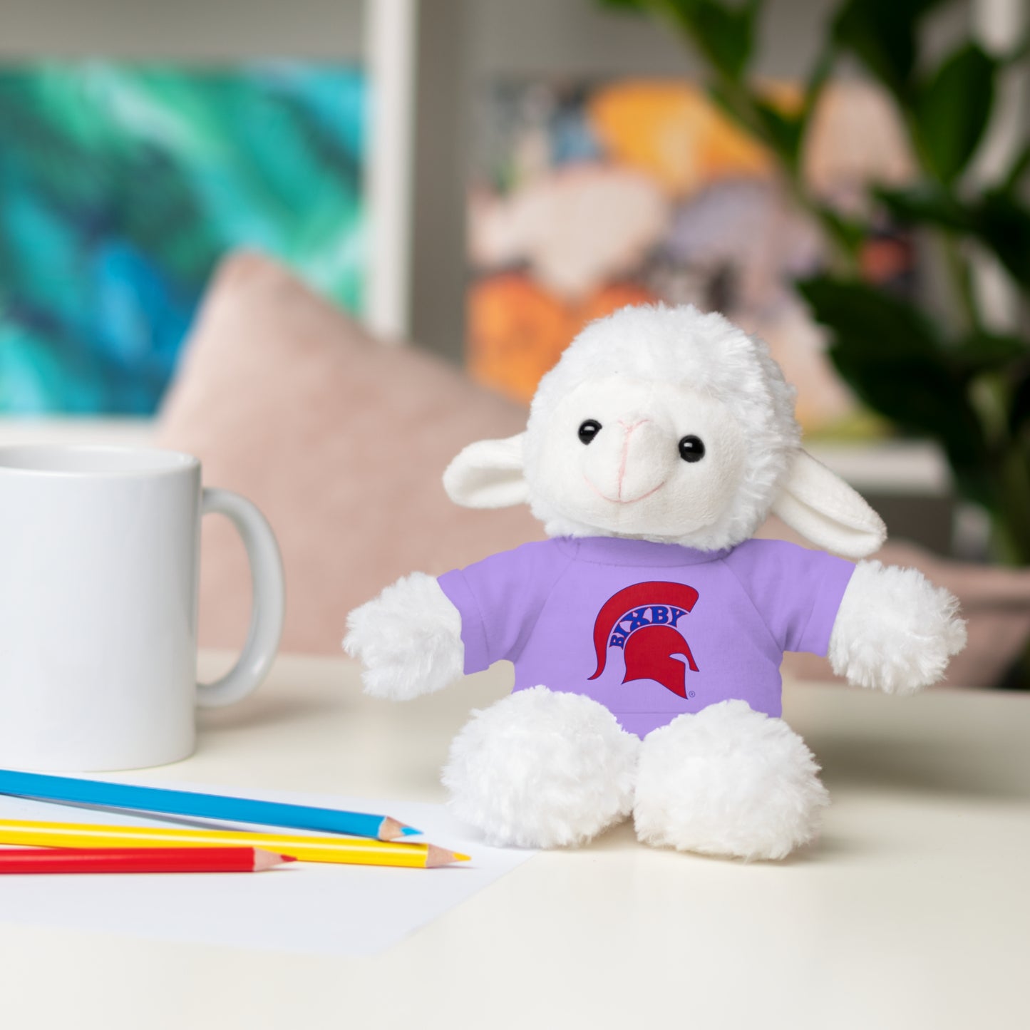 Spartan Stuffed Animal Logo