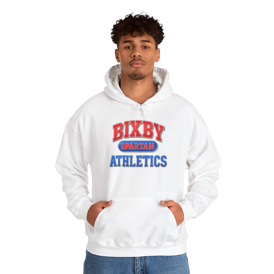 Bixby Spartan Athletics Metallic Gildan Hoodie