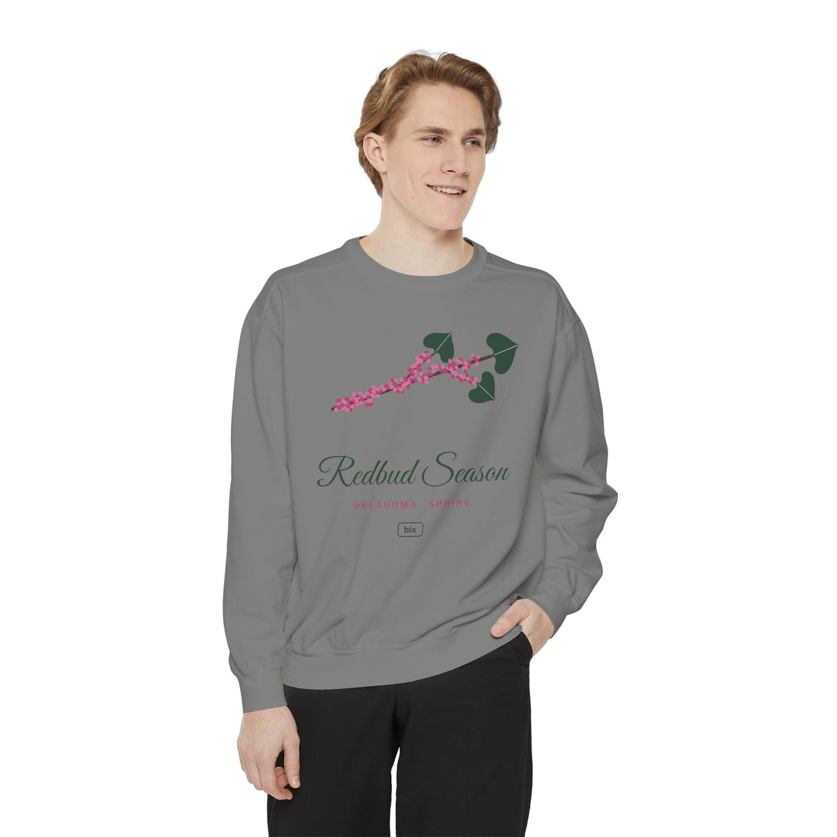 Redbud Season Oklahoma Crewneck Sweatshirt | Comfort Colors