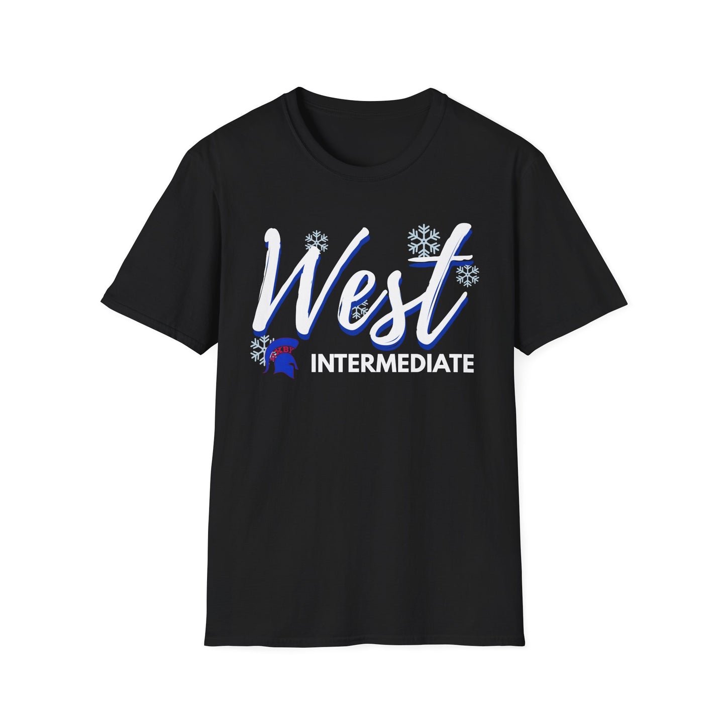 Bixby Spartan West Intermediate Snow Day Softstyle Tee