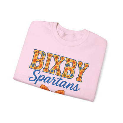 Bixby Spartans Fall Vibes Gildan Sweatshirt