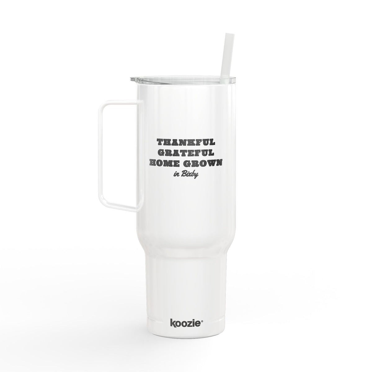 Thankful Grateful Home Grown Engraved Tumbler