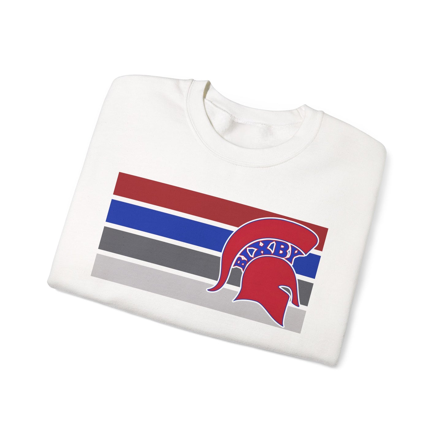 Bixby Spartan Red Logo Gildan Sweatshirt