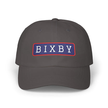 Bixby Spartans Embroidered Dad Hat, BIXBY Bar