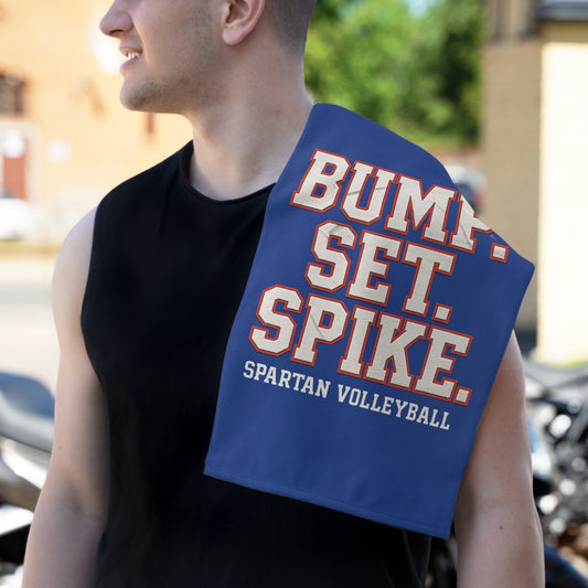 Spartan Volleyball Rally Towel