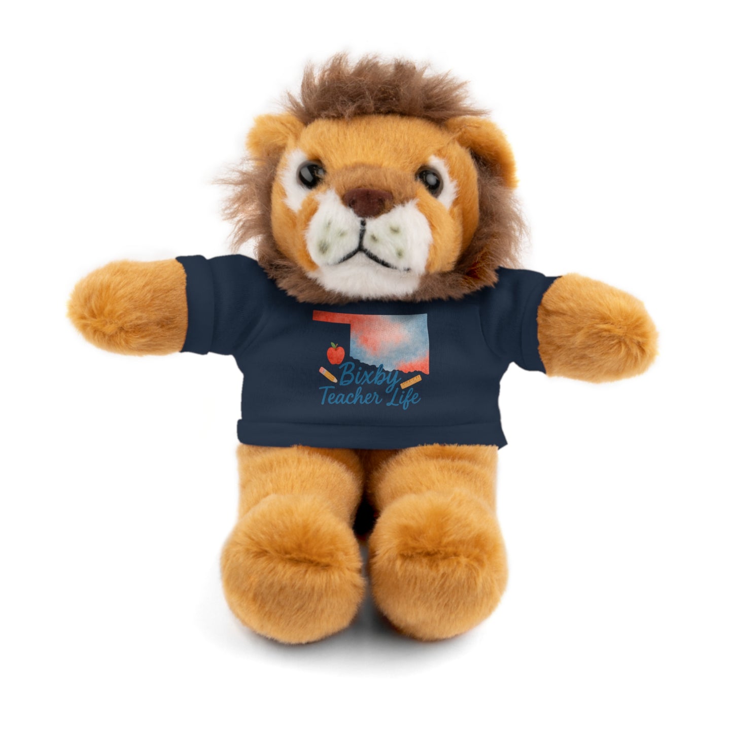 Bixby Oklahoma Teacher Life Stuffed Animal